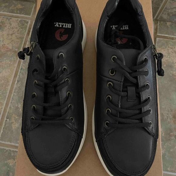 Billy Comfort Lo Zip Around Black Sneaker - Picture 4 of 7